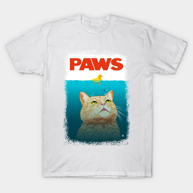 Paws T-Shirt by VectorInk